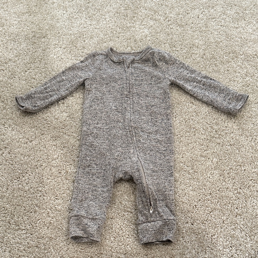 Cloud Island Heather Gray Kids Footie